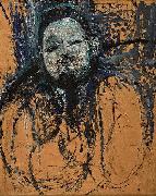 Amedeo Modigliani Portrait of Diego Rivera oil painting artist